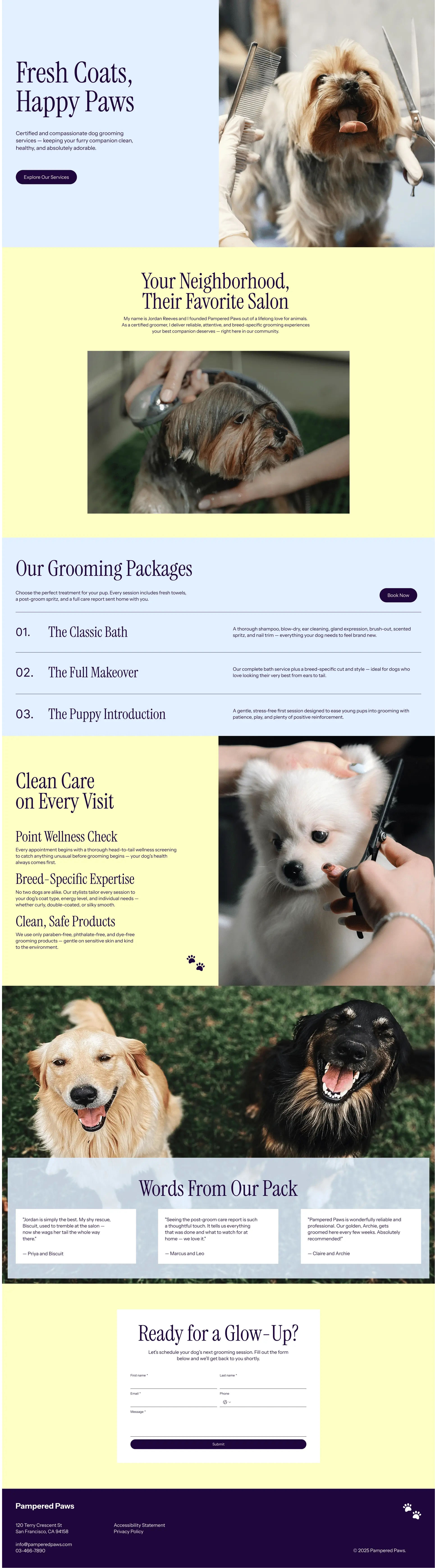 Pampered Paws